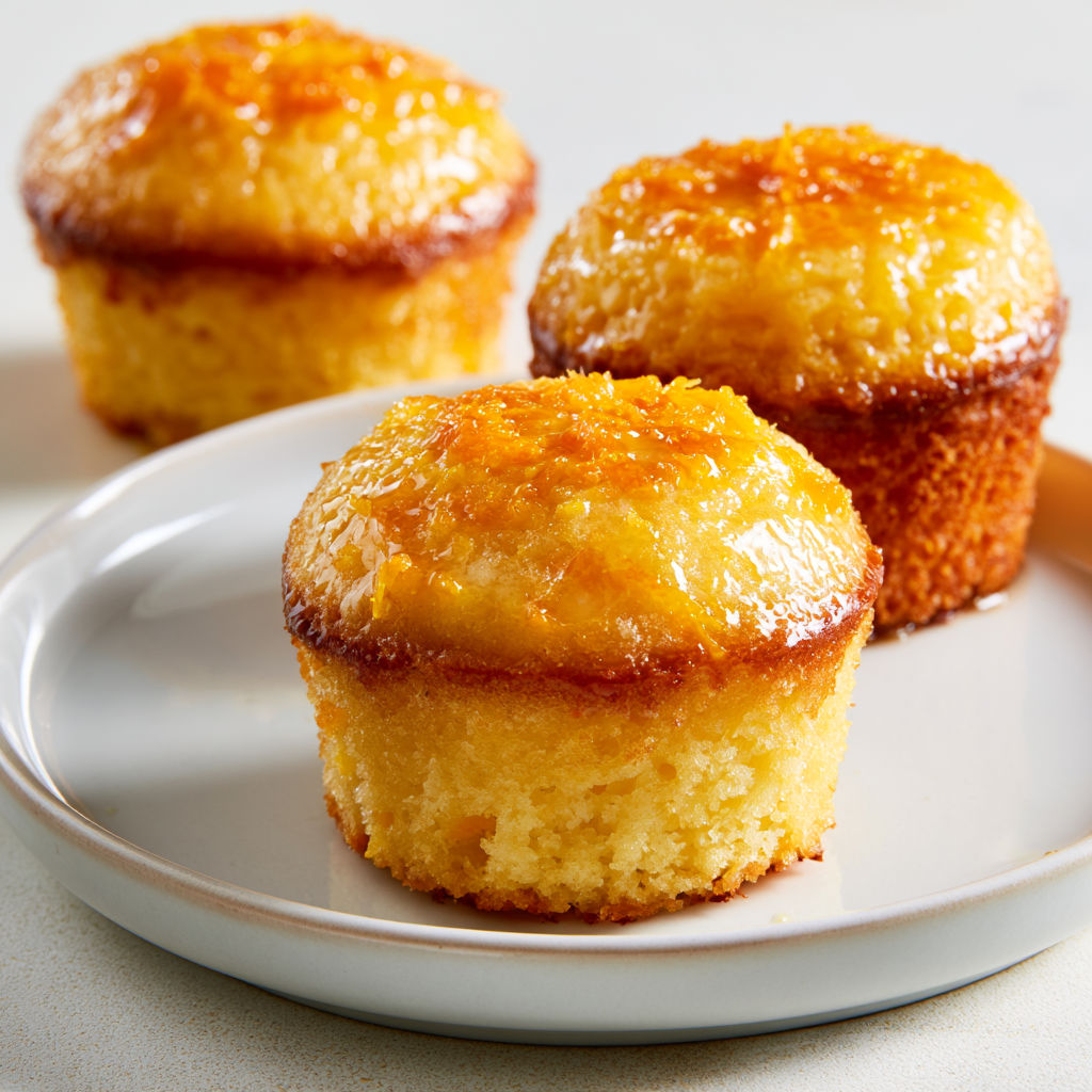 Délicieux Moelleux d’Agrumes, Orange et Citron avec Glaçage