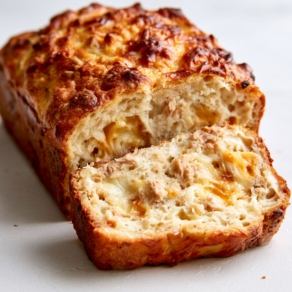 Cake Thon et Emmental Crémeux.