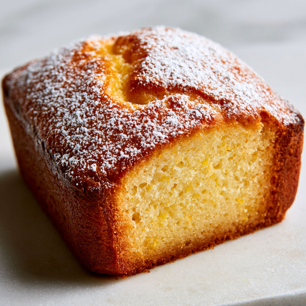 Moelleux Citron avec Blancs en Neige.