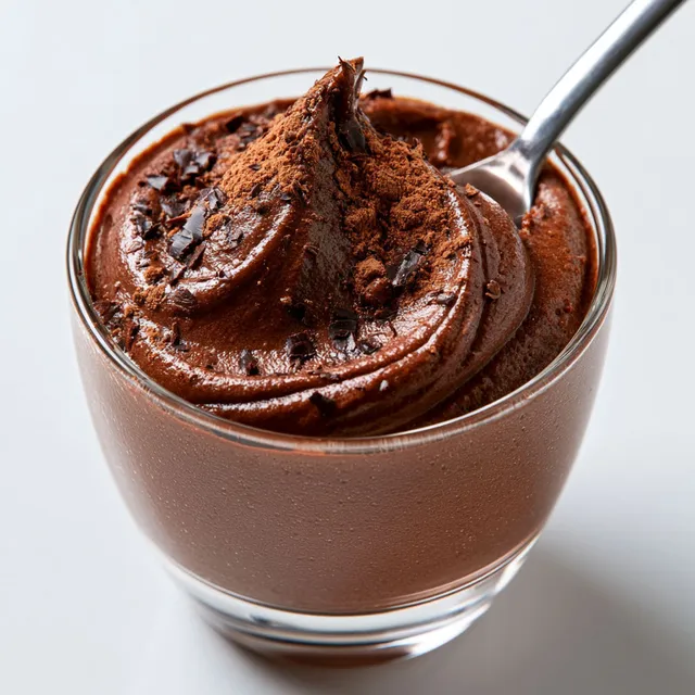 Chocolat noir délicat et mousseux idéal pour une douceur rapide et raffinée.