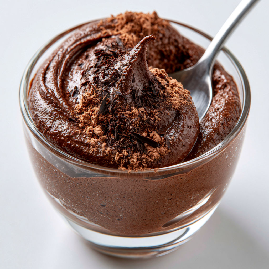 Mousse au chocolat ultra simple, texture toute légère, seulement trois ingrédients.