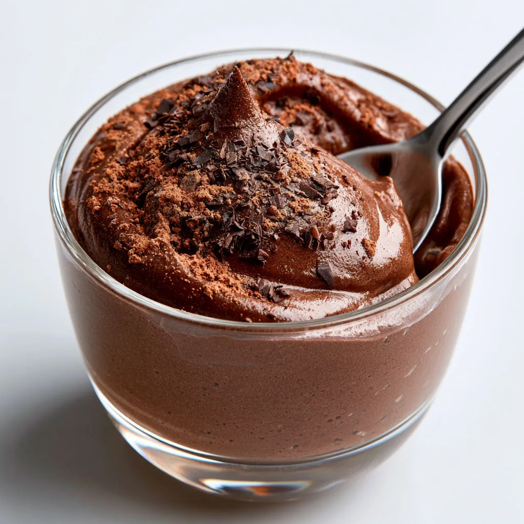 Mousse au chocolat maison, légère, fondante et on ne peut plus gourmande.