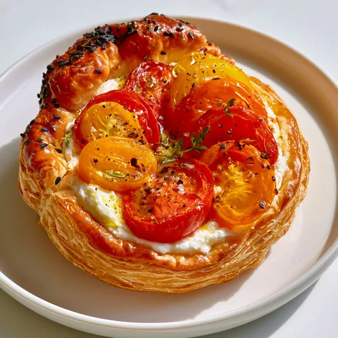 Ces feuilletés apéro aux tomates font des merveilles sur la table en un clin d'œil.