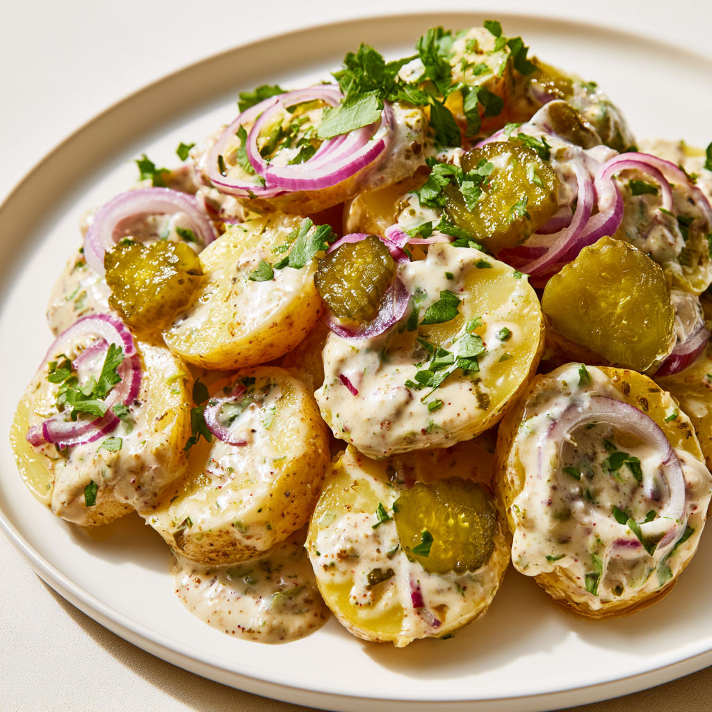 Assortiment de pommes de terre délicieuses et légères pour accompagner vos repas estivaux.