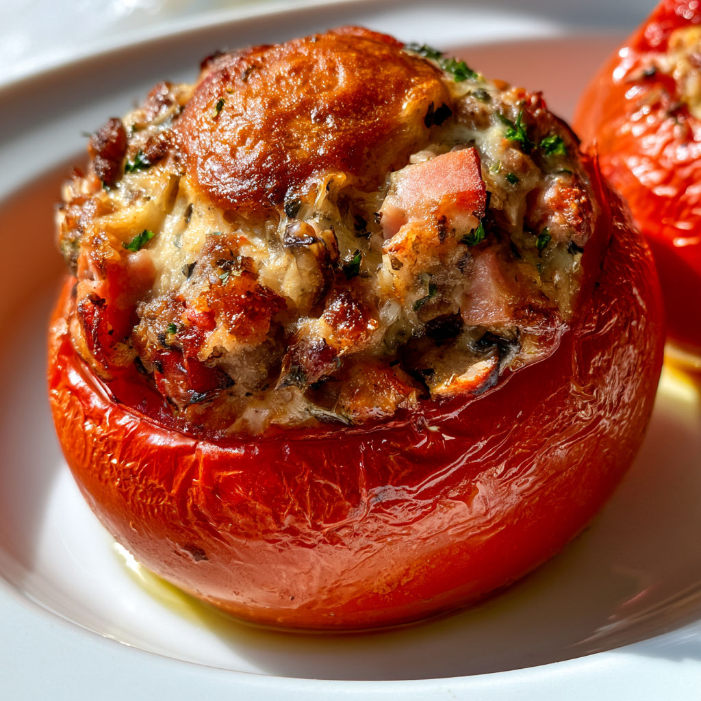 Les tomates farcies façon Anne-Sophie Pic qui ensoleillent vos repas d’été.