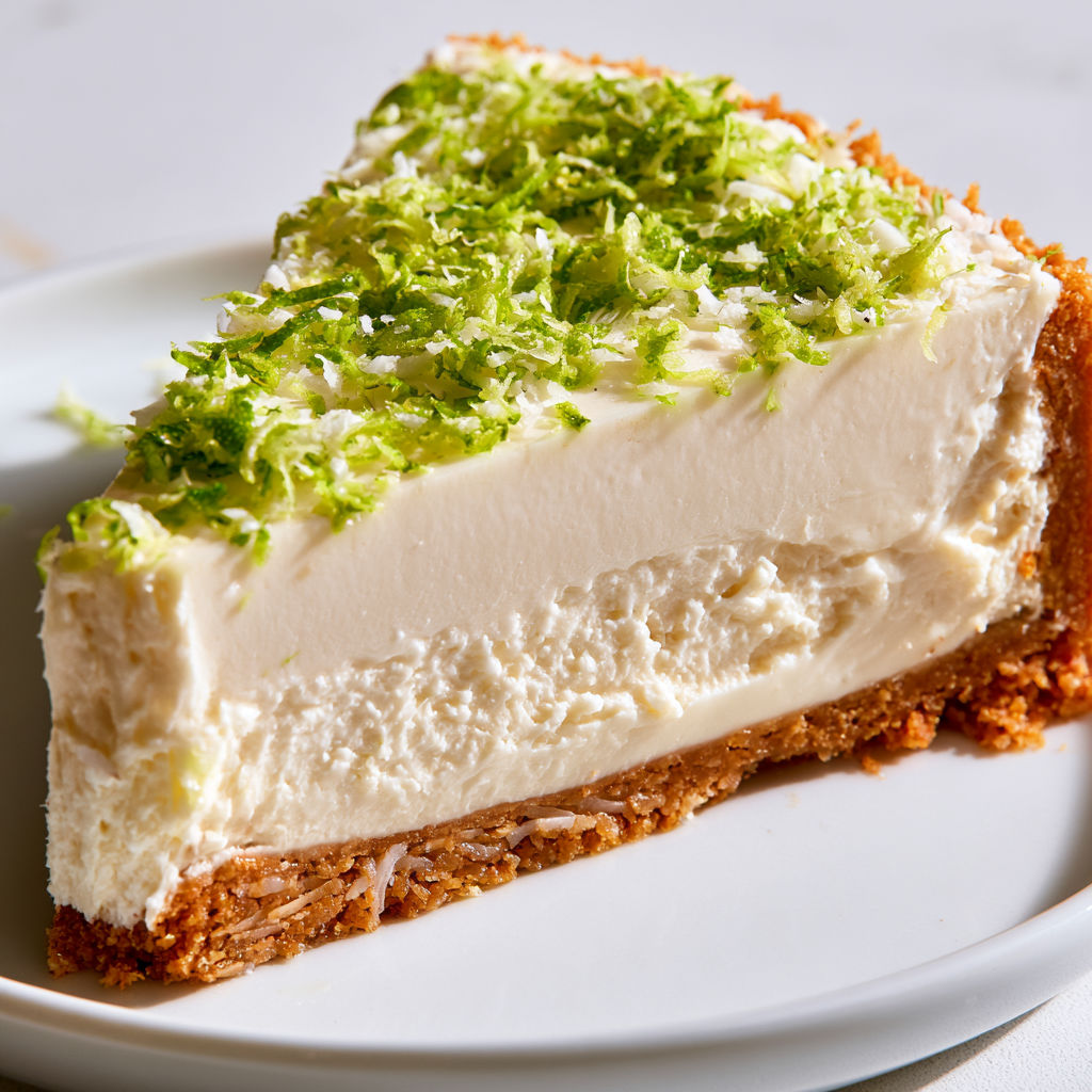 La tarte coco citron vert pleine de fraîcheur, parfaite à partager.