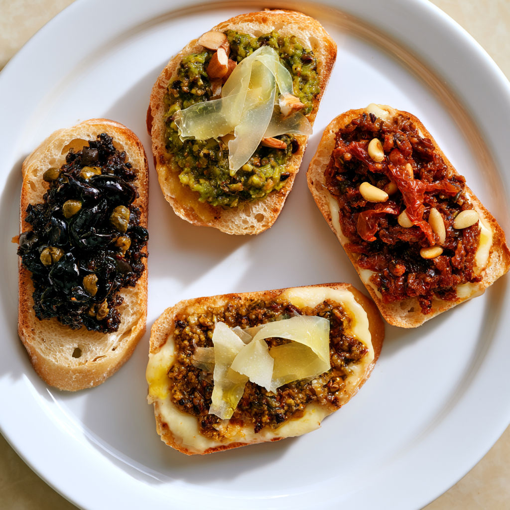 Bouchées croustillantes tapenade olives et fromage L'Etivaz.