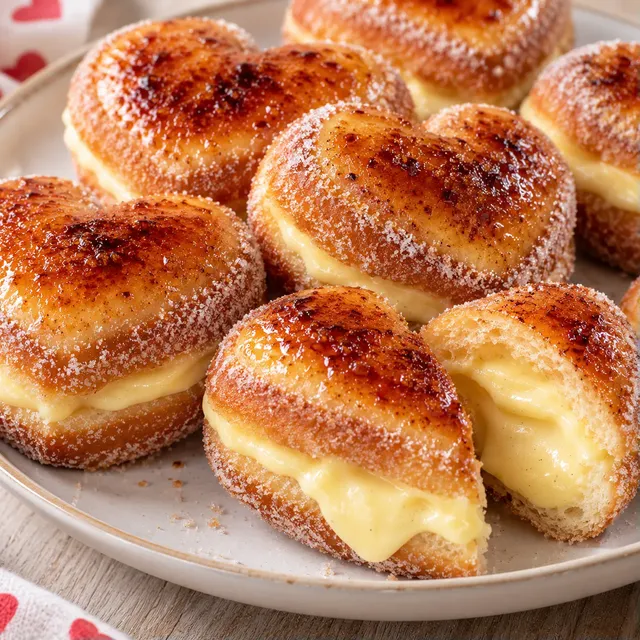 Beignets gourmands en coeur