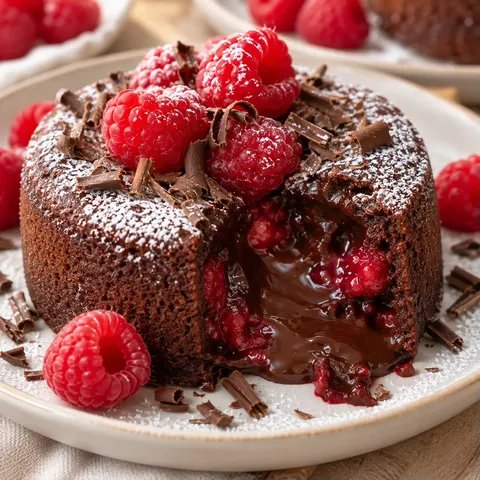 Délice chocolat framboise