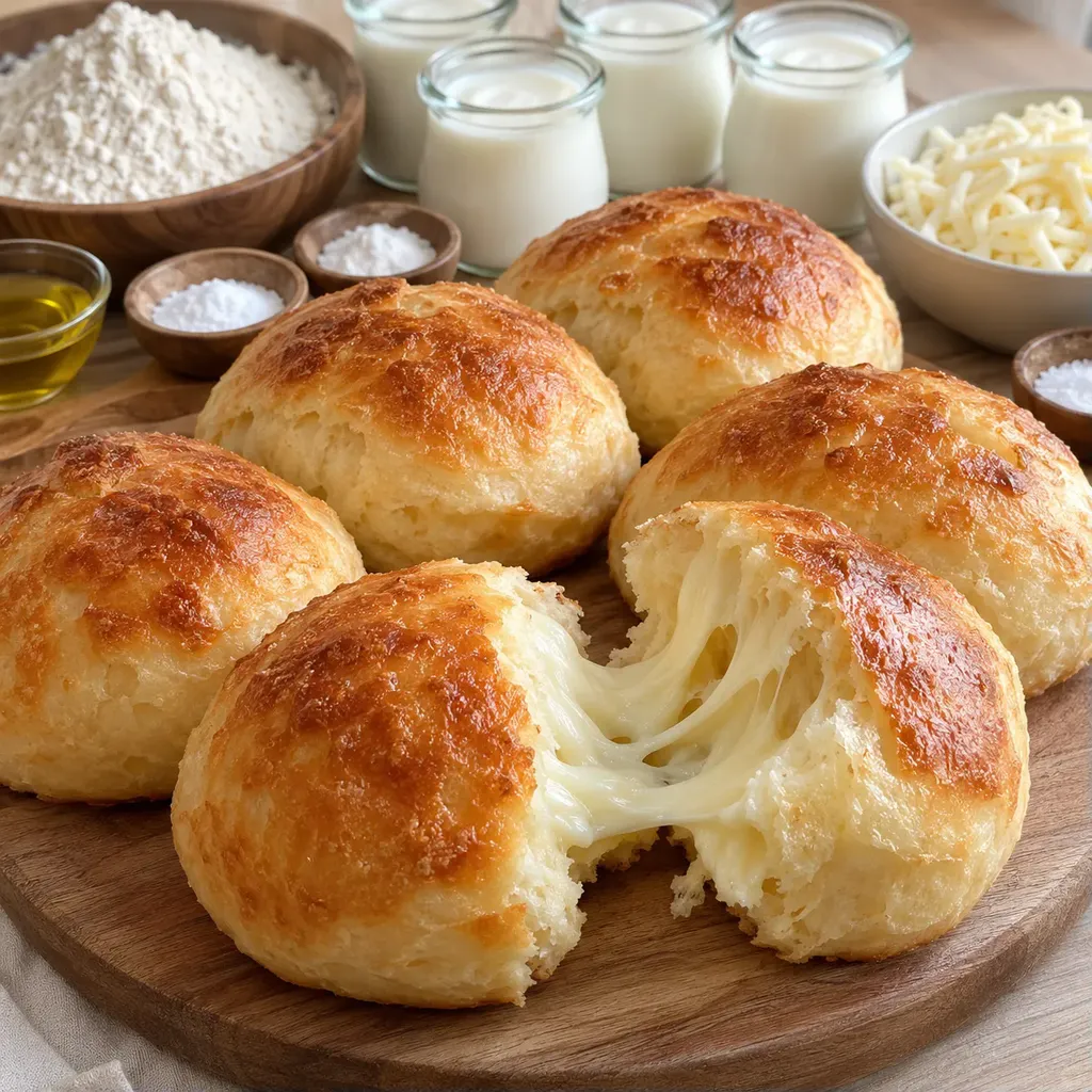 Pains yaourt fromage