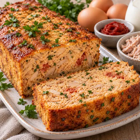 Délicieux thon en terrine