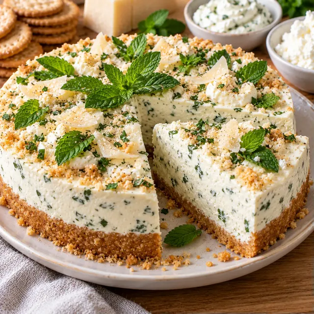 Chèvre et menthe frais