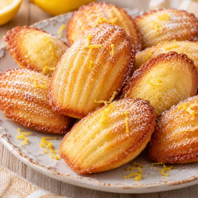 Biscuit tendre façon madeleine