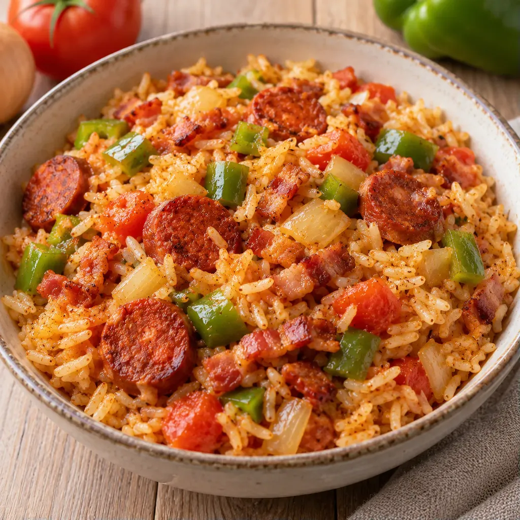 Riz épicé chorizo