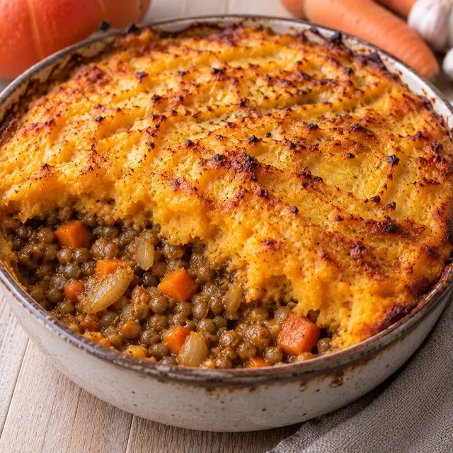 Parmentier vegetal savoureux