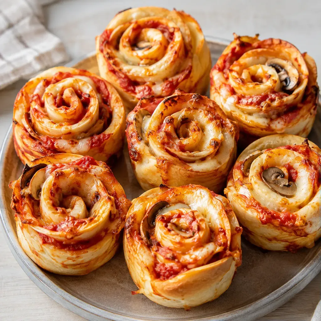 Roses façon pizza, irrésistibles