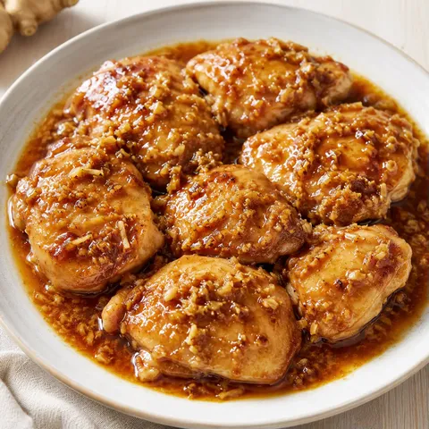 Poulet gingembre savoureux