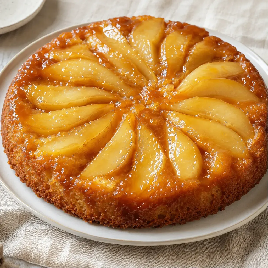 Poires et caramel fondant