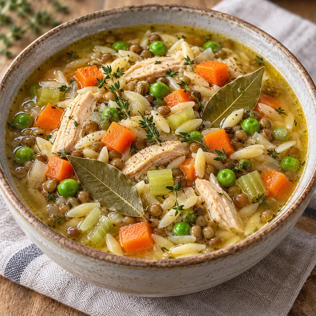 Soupe gourmande et rapide