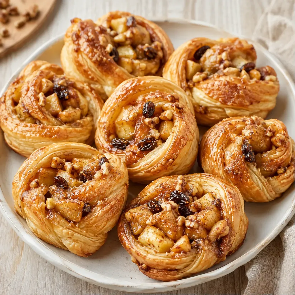 Pains frisés aux pommes