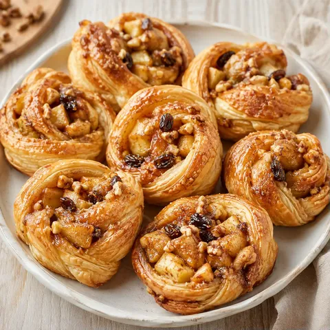 Pains frisés aux pommes