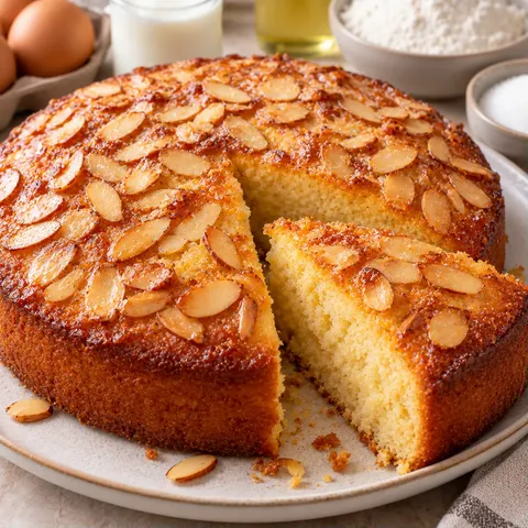 Moelleux yaourt amandes