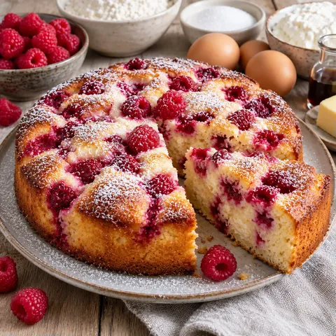 Framboise Ricotta Moelleux