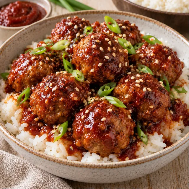 Petites boulettes coréennes