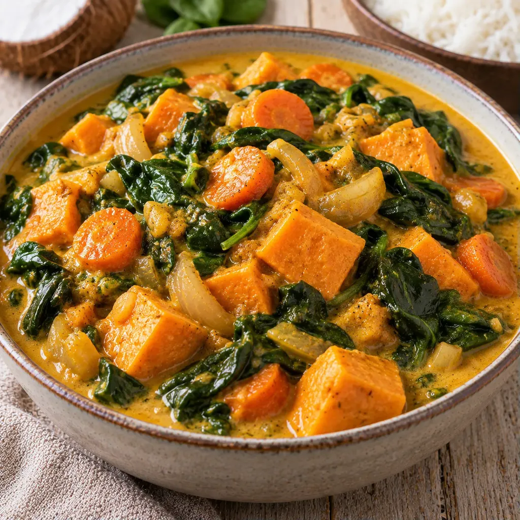 Curry doux légumes