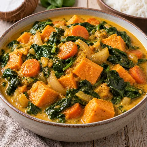 Curry doux légumes