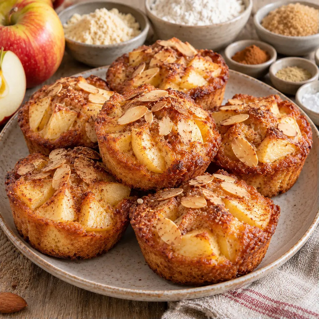 Petits Gâteaux Pomme Amande