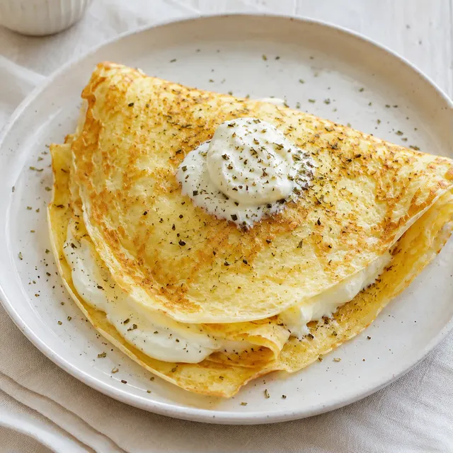 Crêpe fromage blanc