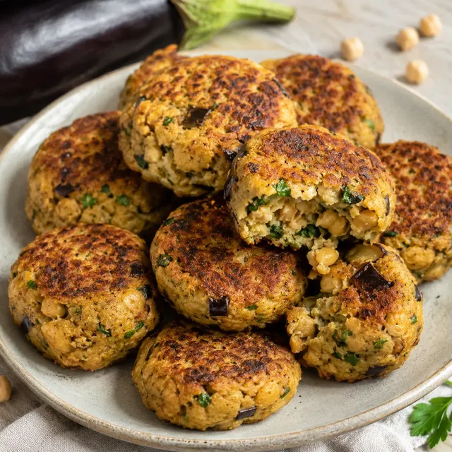 Boulettes Aubergine Pois Chiche