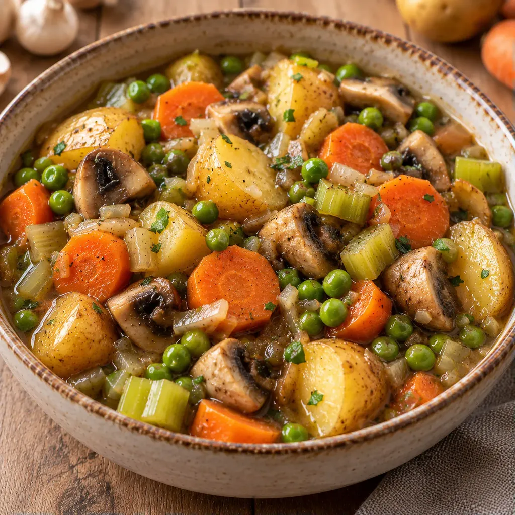 Ragoût gourmand végétalien