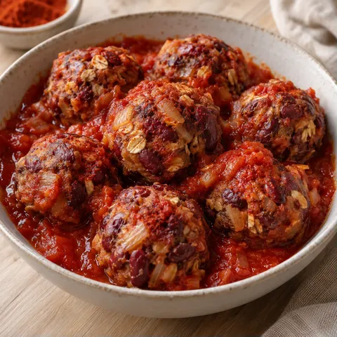 Boulettes Veggie Haricots Rouges