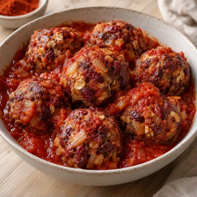 Boulettes Veggie Haricots Rouges