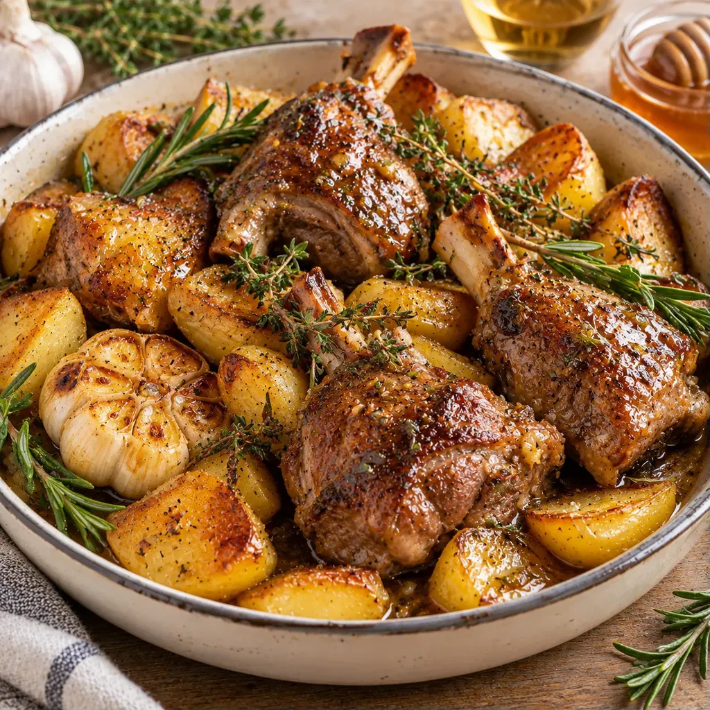 Agneau tendre au Miel