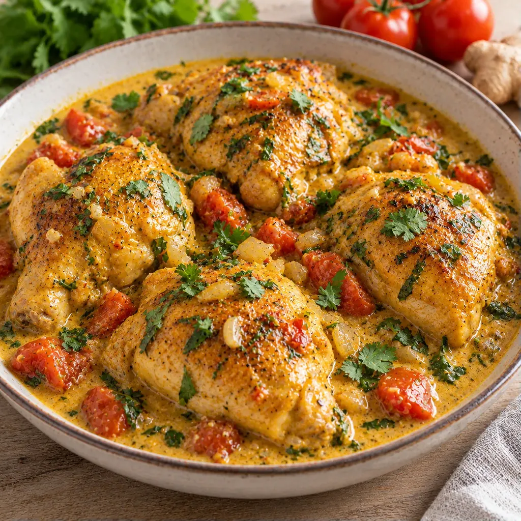 Poulet coco réunionnais