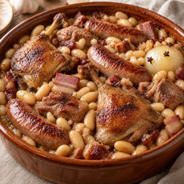 Cassoulet ancien façon Castelnaudary