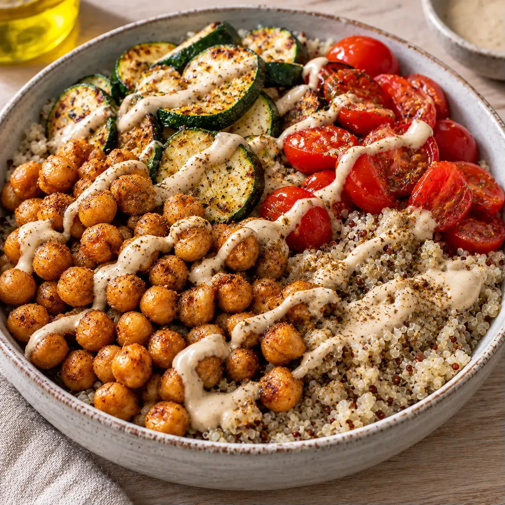 Bol nutritif aux pois chiches