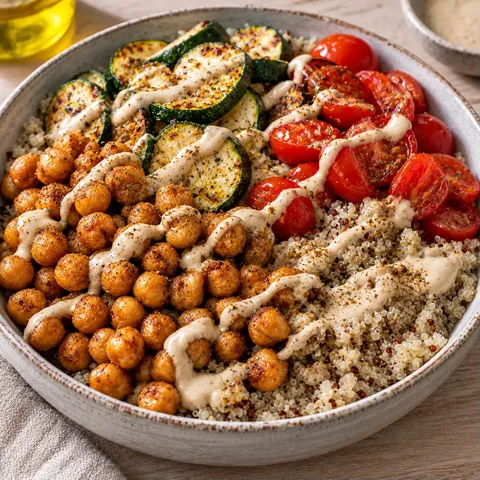 Bol nutritif aux pois chiches