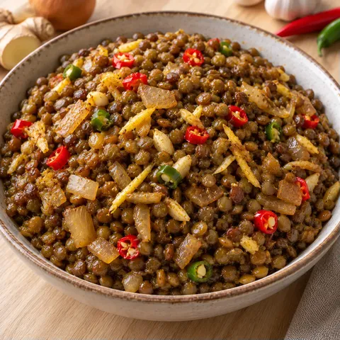 Lentilles Béluga Savoureuses