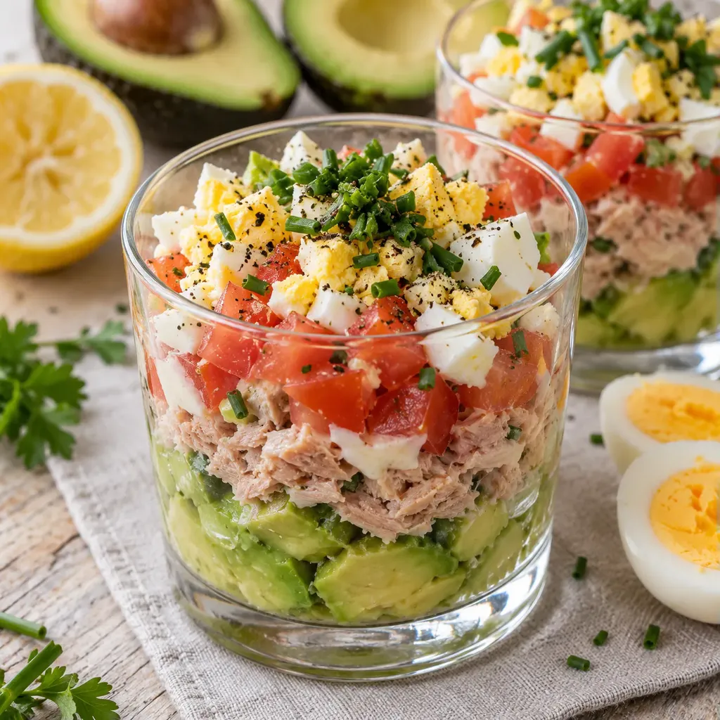 Avocat Thon Verrines