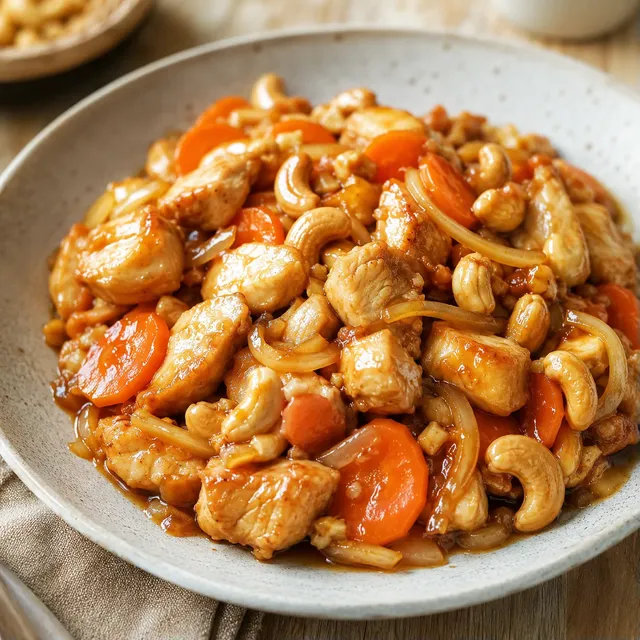 Poulet Cajou Thaï