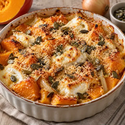 Gratin Potimarron Chèvre