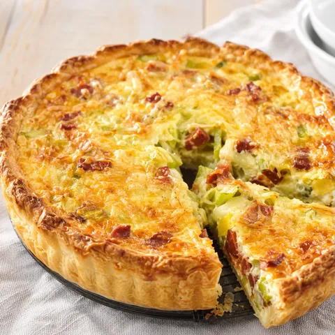 Quiche Chorizo Poireaux