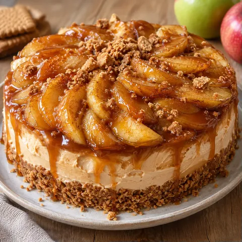 Dessert pommes spéculoos