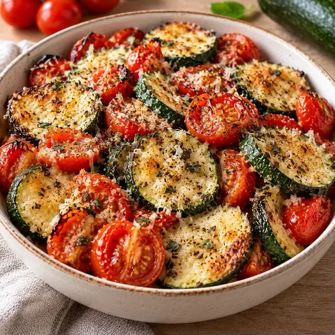 Légumes Parmesans Grillés