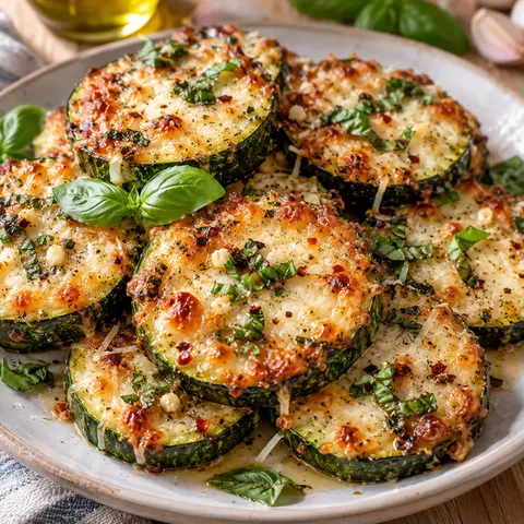 Courgettes gratinées parmesan