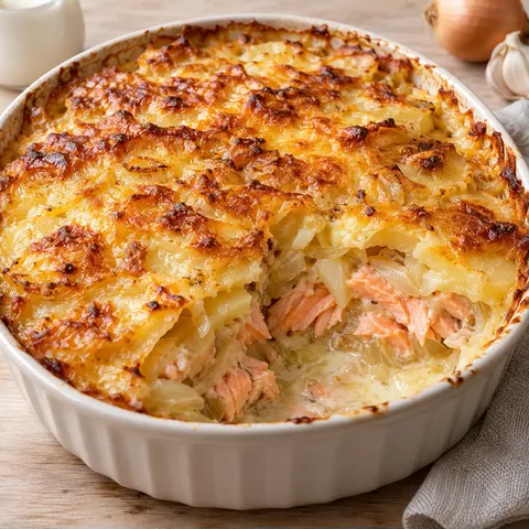 Saumon Gratin Fondant